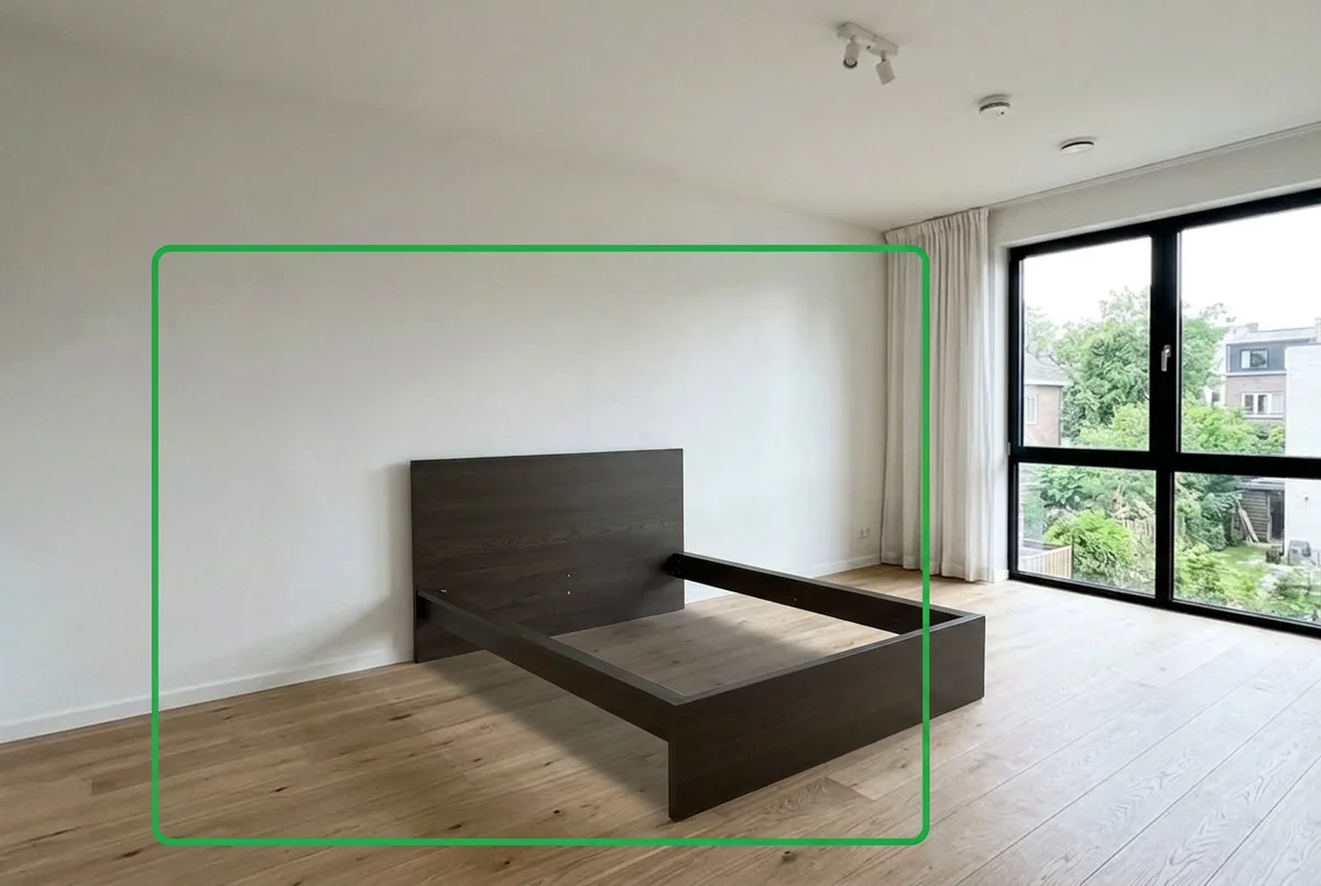 MALM Bed frame — Gemini 3 Pro Image